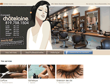 Tablet Screenshot of conceptchatelaine.com